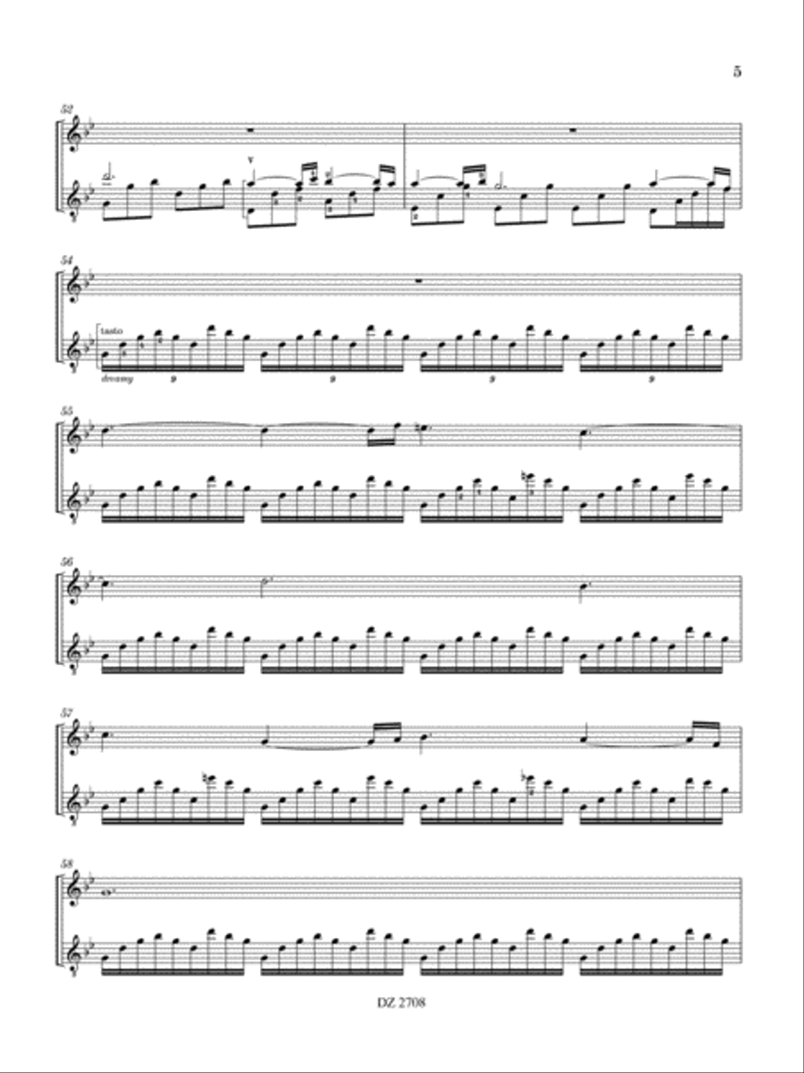 Dream Flute scores gallery preview page 5