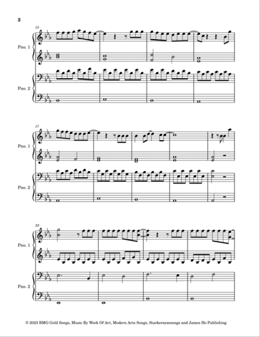 Wish You The Best Piano Method scores gallery preview page 3