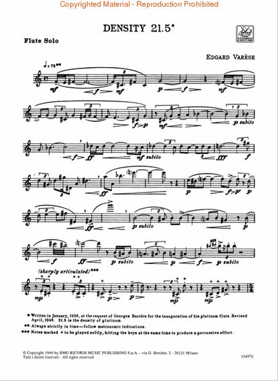 Density 21.5 Flute Solo scores gallery preview page 2