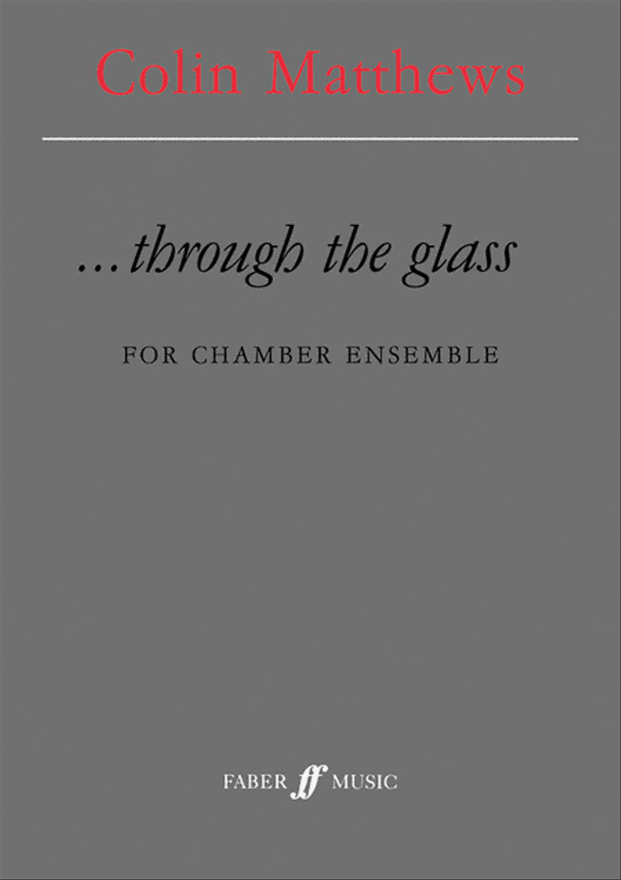 Through the Glass Full Orchestra scores gallery preview page 1
