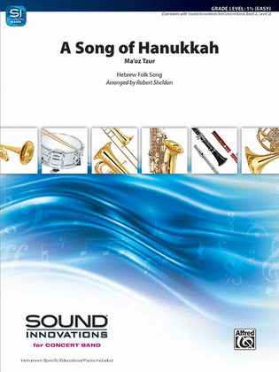 Book cover for A Song of Hanukkah