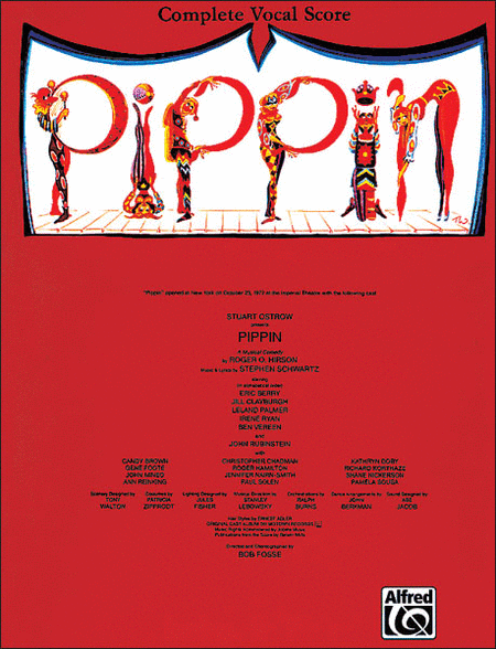 Pippin -- Vocal Score