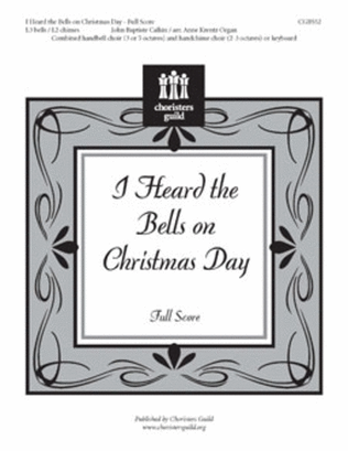 Book cover for I Heard the Bells on Christmas Day - Full Score
