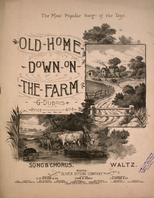 Old Home Down on the Farm. Song & Chorus