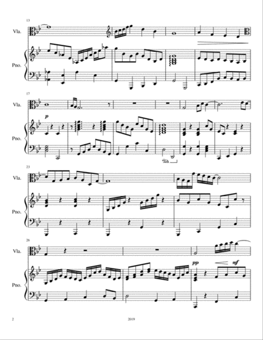The Passing The Passing Viola scores gallery preview page 2