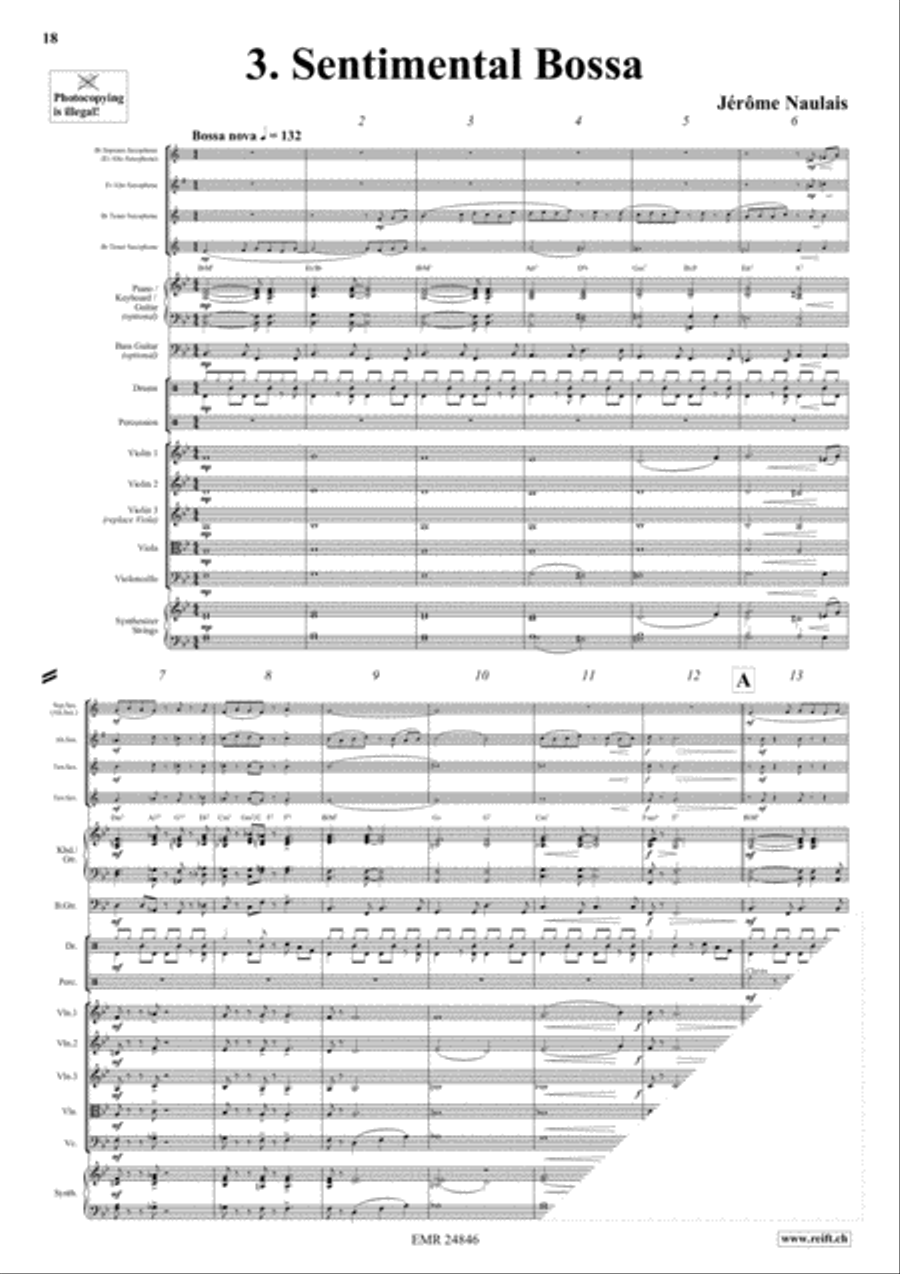 Play With Your Band Volume 4 Saxophone Ensemble scores gallery preview page 6
