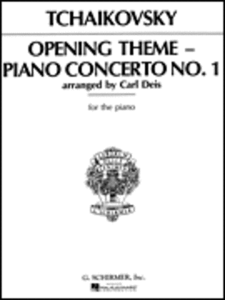 Book cover for Concerto No. 1 (Opening)