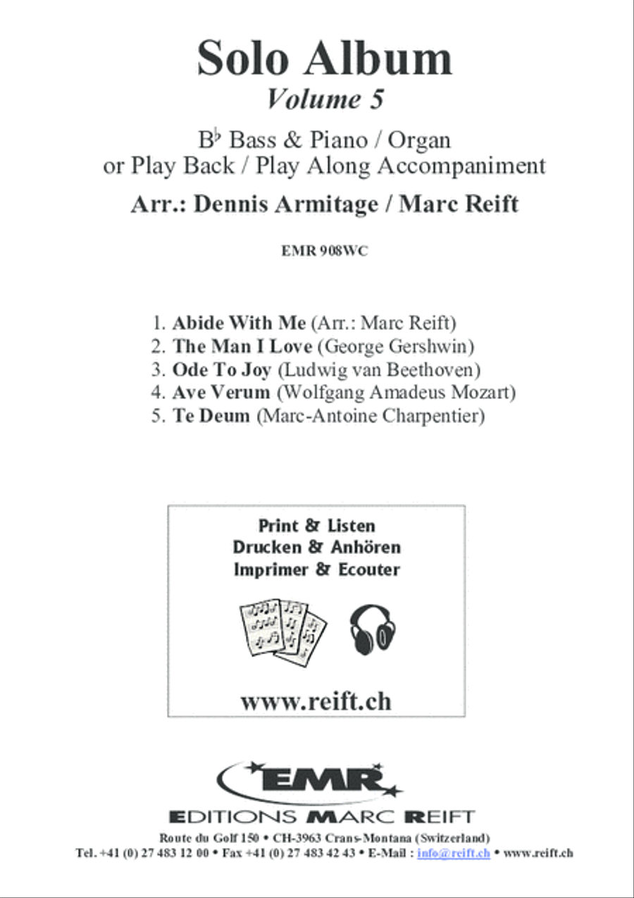 Solo Album Volume 05 Organ scores gallery preview page 2