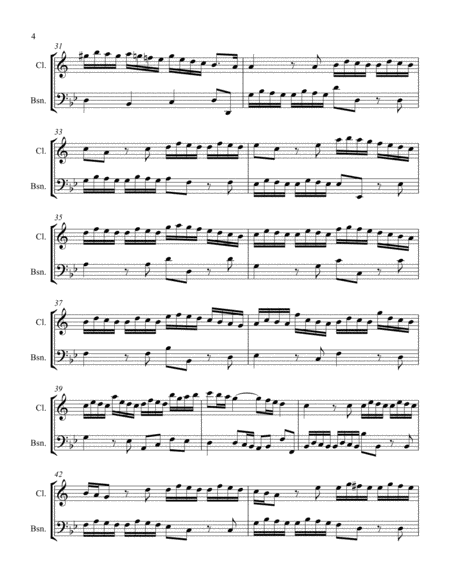 Sonata for Clarinet and Bassoon