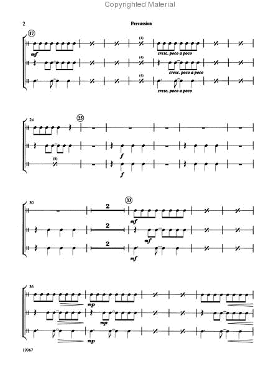 African Noel African Noel Choir scores gallery preview page 3