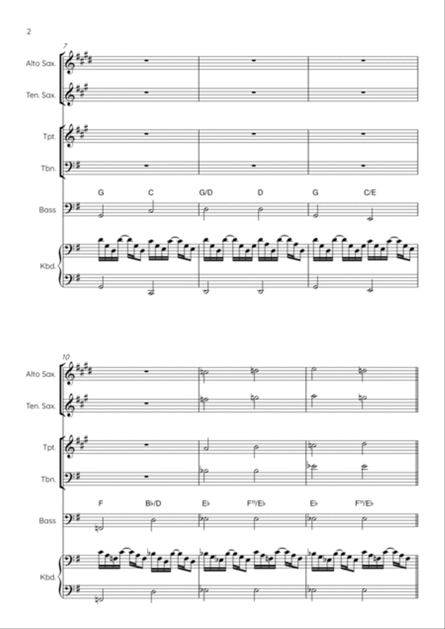 Glory Of Love Glory Of Love Voice scores gallery preview page 4