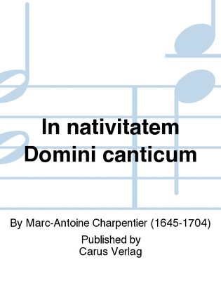 In nativitatem Domini canticum