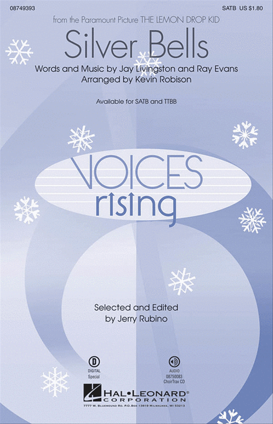 Silver Bells 4-Part scores gallery preview page 1