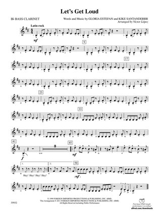 Let's Get Loud: B-flat Bass Clarinet