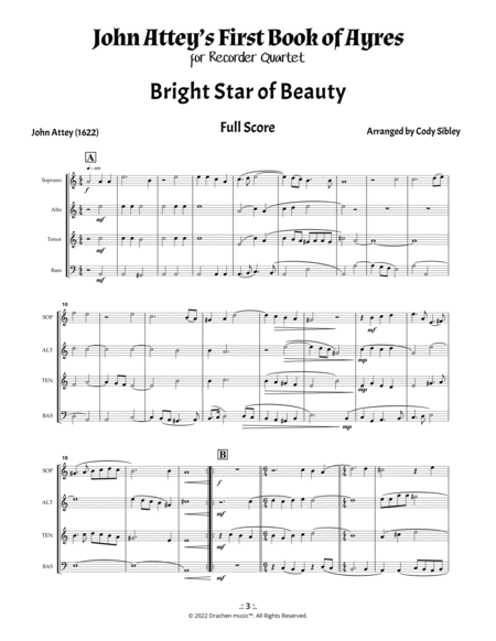 John Attey's Ayre 07. Bright Star of Beauty image number null