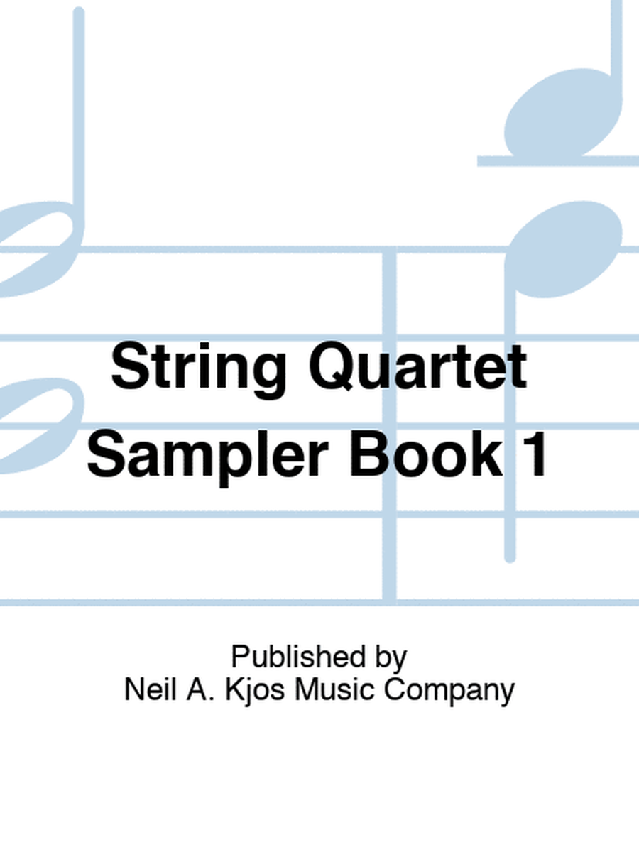 String Quartet Sampler Book 1