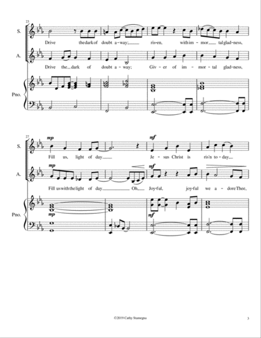 Joyful, Joyful We Adore Thee (with 