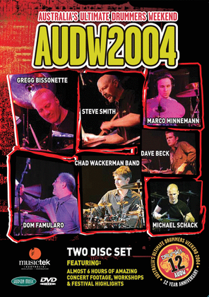 Book cover for Australia's Ultimate Drummers Weekend - AUDW2004
