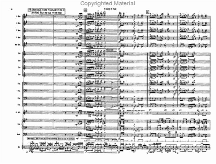 A Chunk Of Funk Jazz Ensemble scores gallery preview page 11