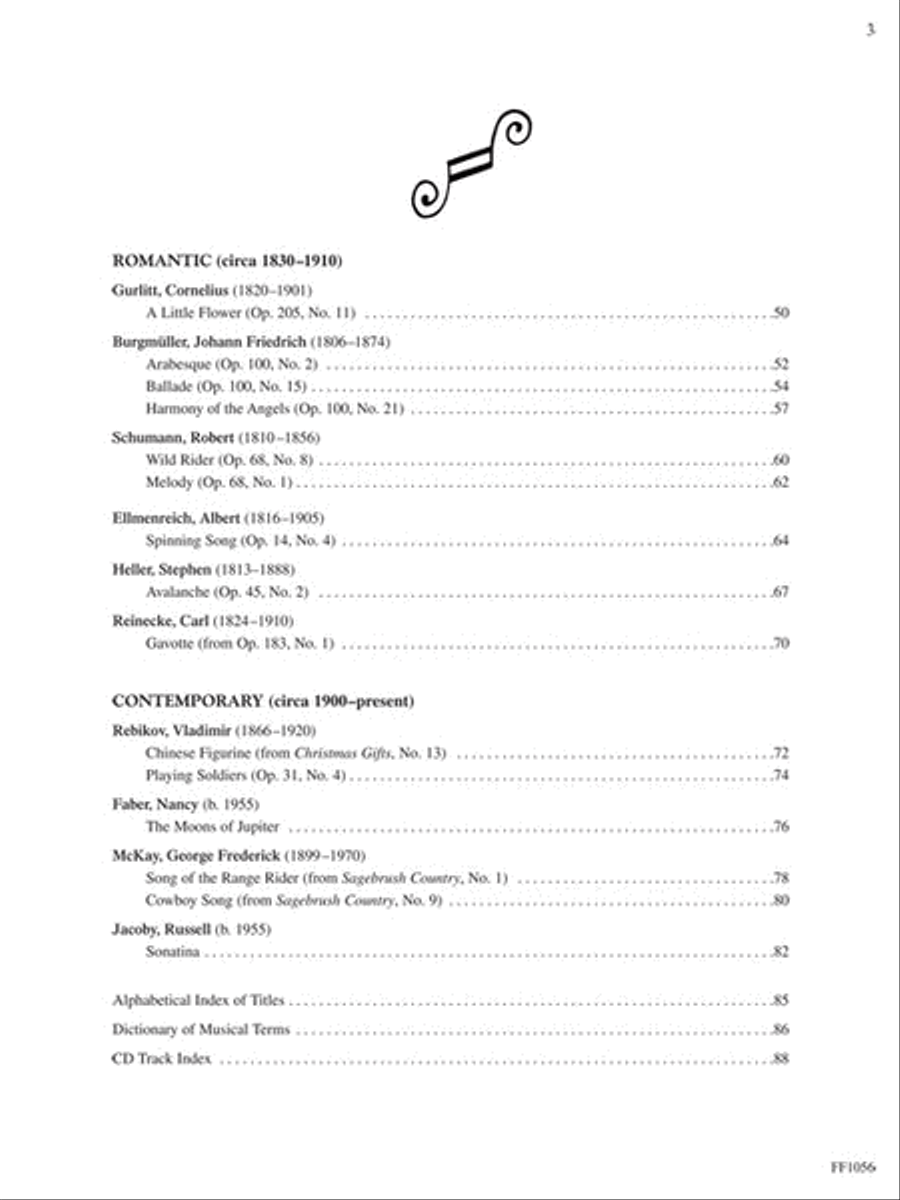Piano Literature – Book 3: Revised Edition Piano Method scores gallery preview page 3