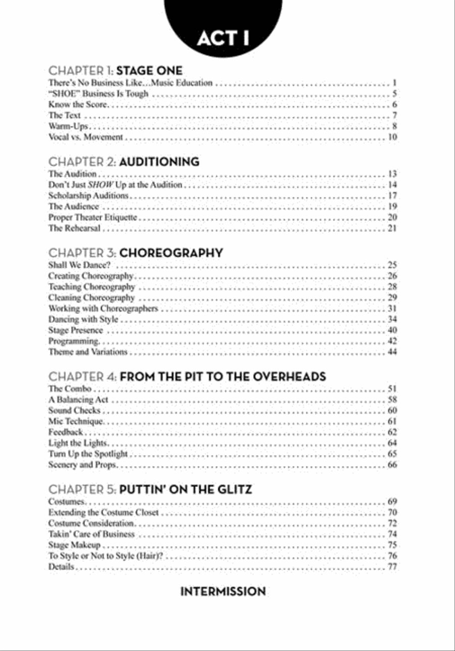 Putting the SHOW in CHOIR Vocal Jazz Ensemble scores gallery preview page 2