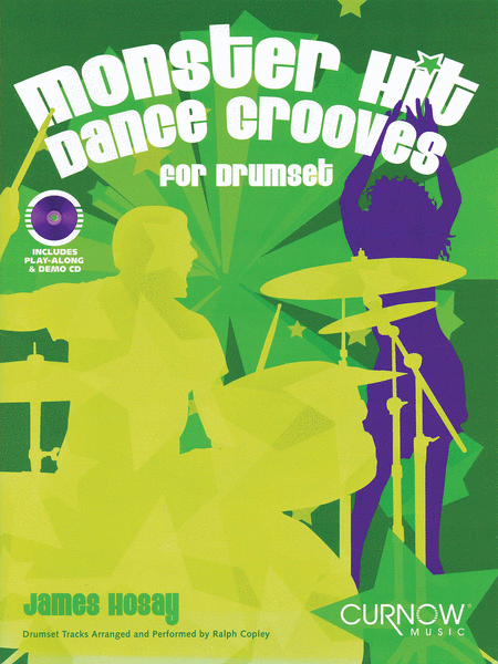 Monster Hit Dance Grooves Drums Book/CD Intmed