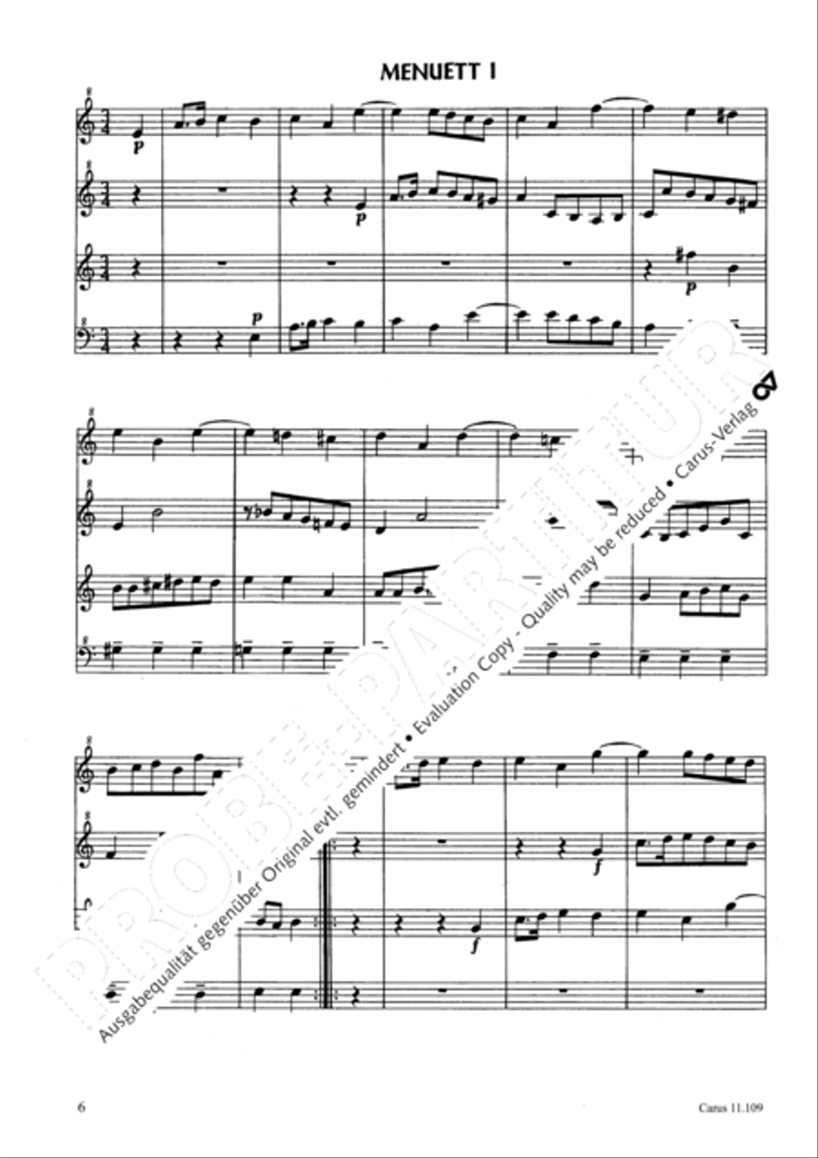 Kleine Suite Recorder scores gallery preview page 9