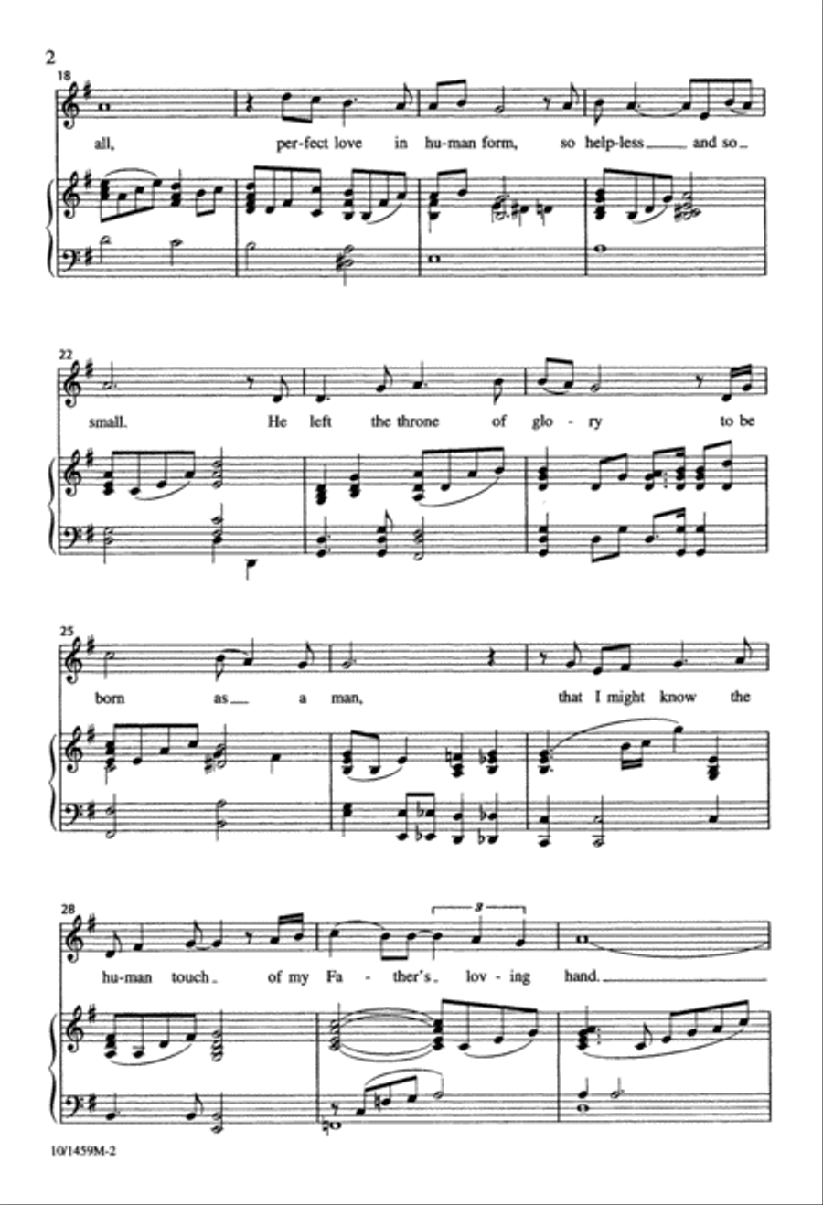 Blessed Jesus Divisi scores gallery preview page 2