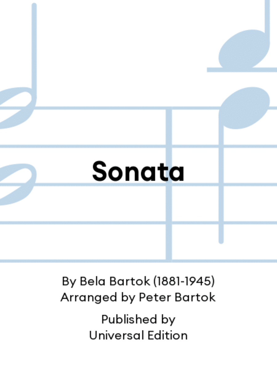 Sonata Piano Solo scores gallery preview page 1