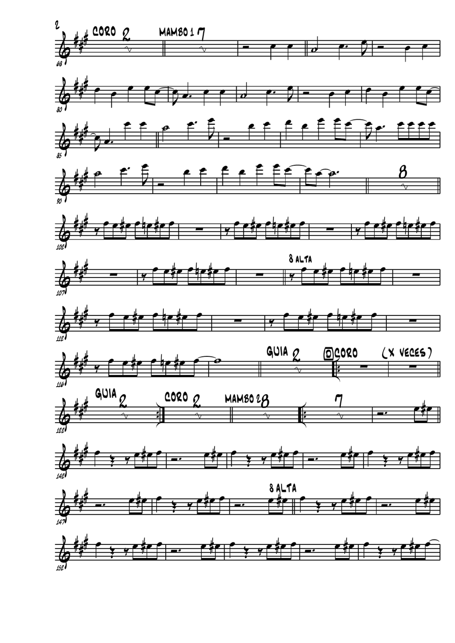 El Gran Combo - Brujeria Full Orchestra scores gallery preview page 2