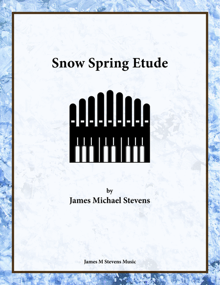 Snow Spring Etude - One Manual Organ Solo image number null