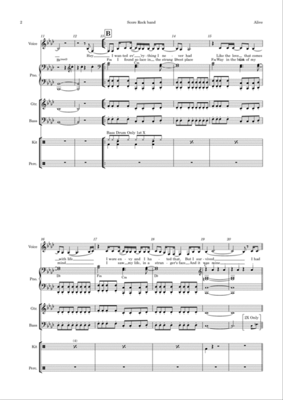 Alive Voice scores gallery preview page 2