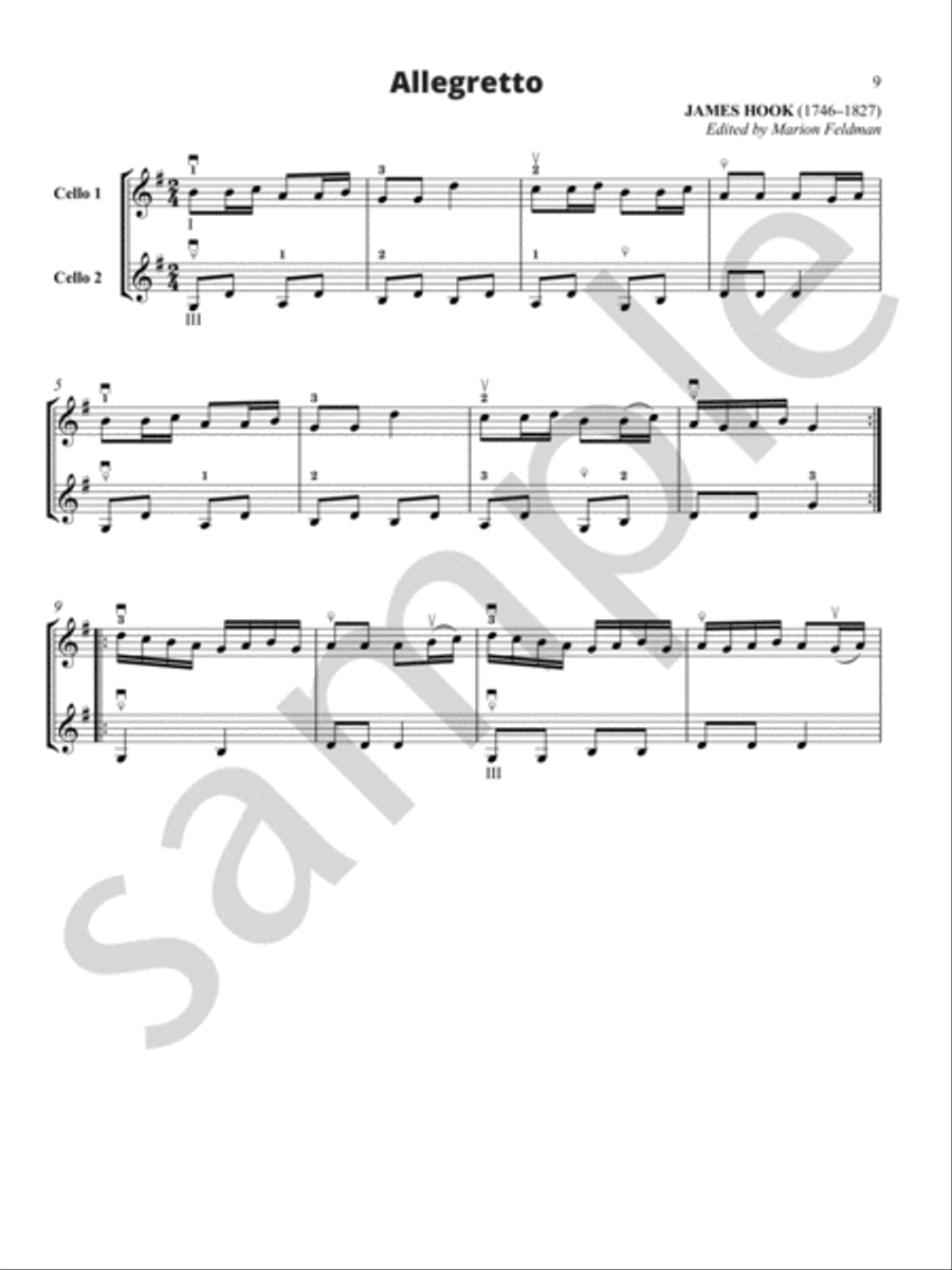 Cello Power Book 1 String Duet scores gallery preview page 7