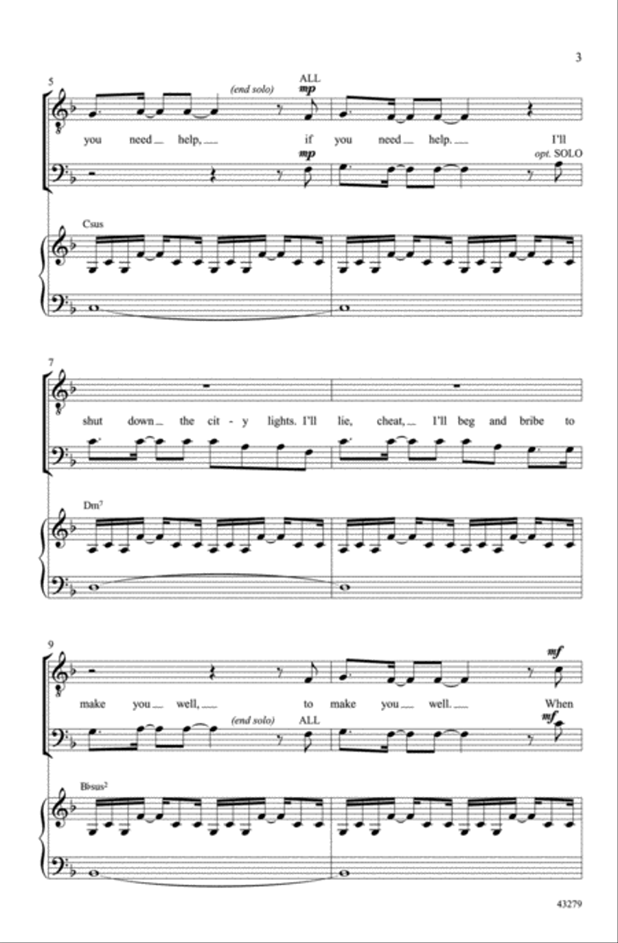 Gone, Gone, Gone (TB) TB scores gallery preview page 2