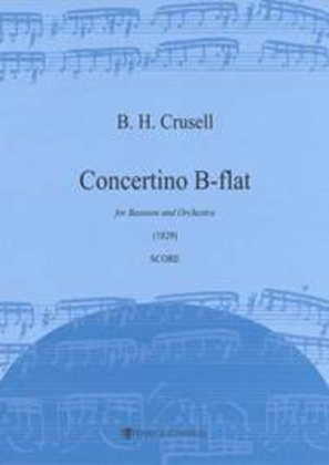 Book cover for Concertino for Bassoon and Orchestra in B-flat