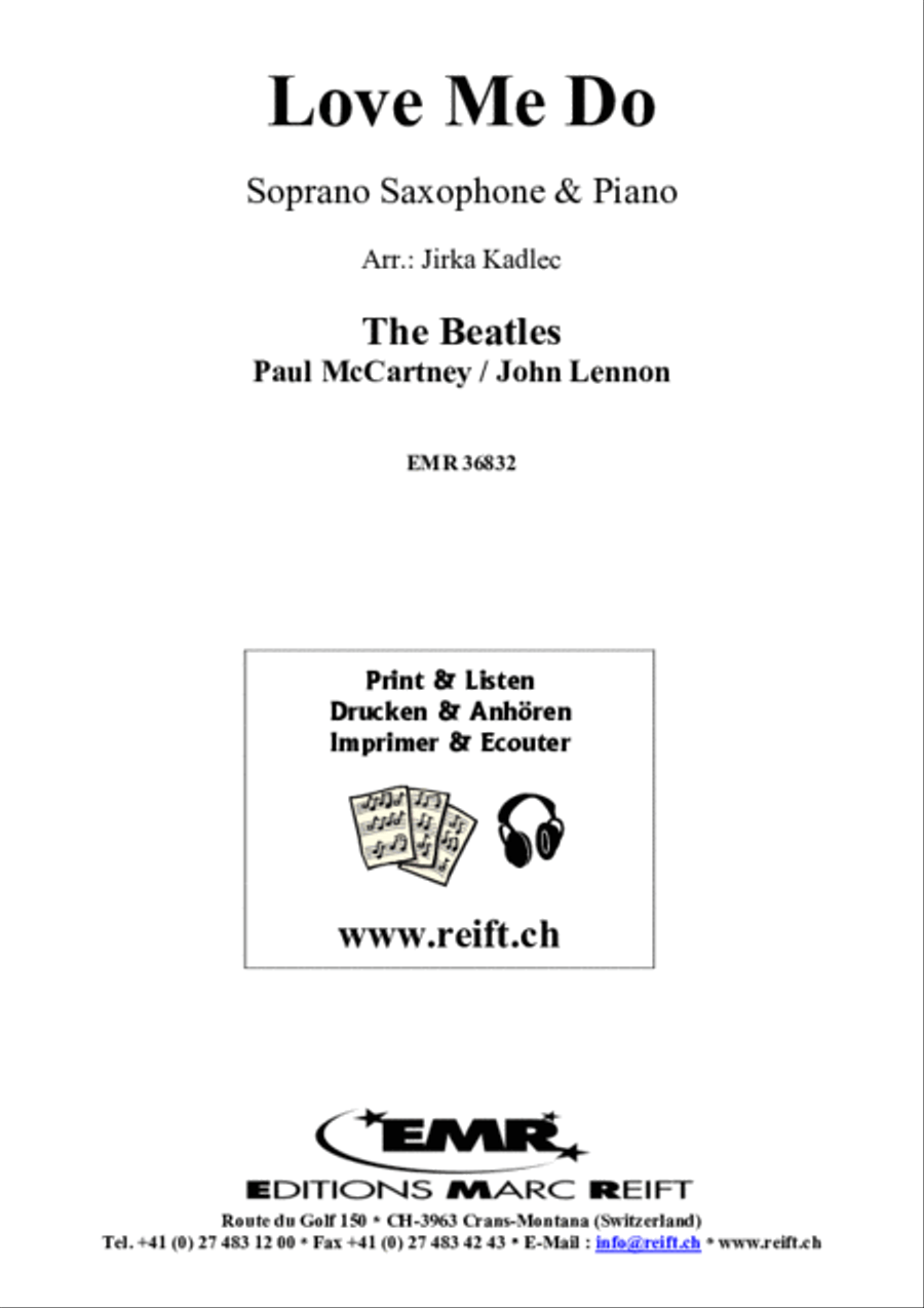 Love Me Do Soprano Saxophone scores gallery preview page 2