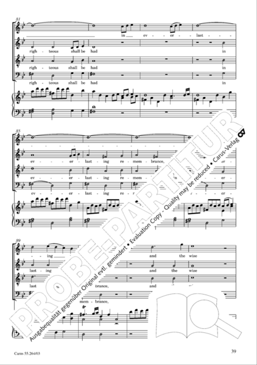 Israel in Egypt - Part I Israel in Egypt - Part I 4-Part scores gallery preview page 44