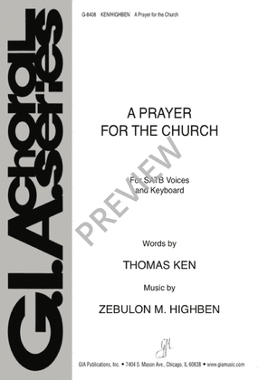 Book cover for A Prayer for the Church