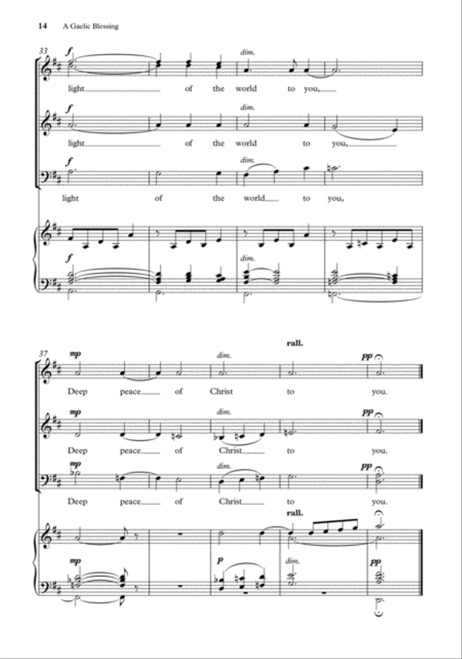 John Rutter Anthems for SA Men SA scores gallery preview page 12