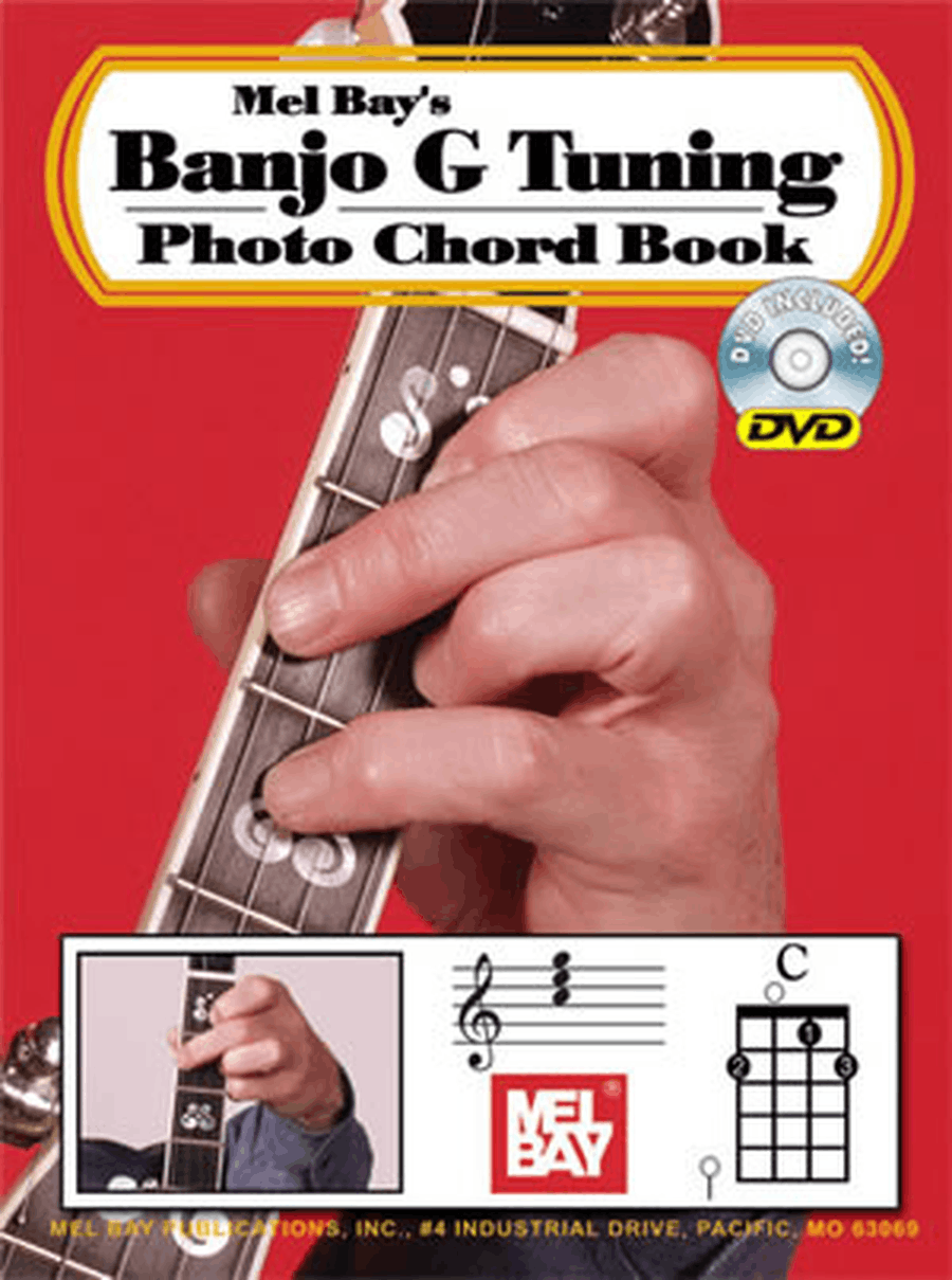 Banjo G Tuning Photo Chord Book 5-String Banjo scores gallery preview page 1