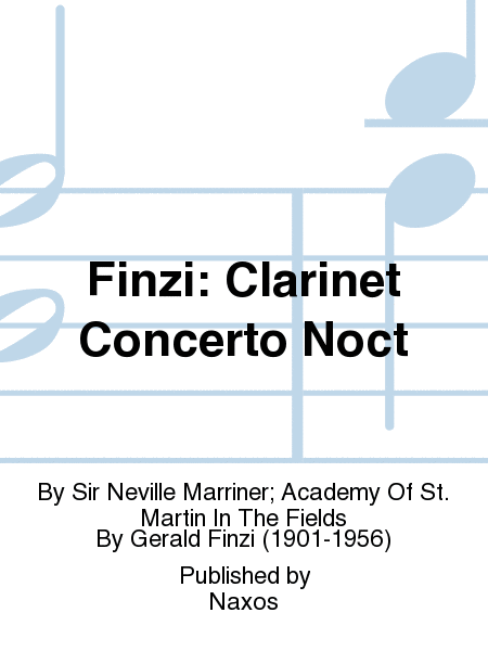 Finzi: Clarinet Concerto Noct