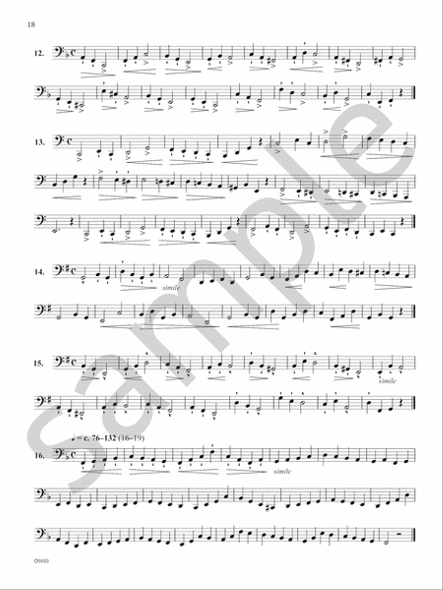 Complete Conservatory Method for CC Tuba Tuba scores gallery preview page 20