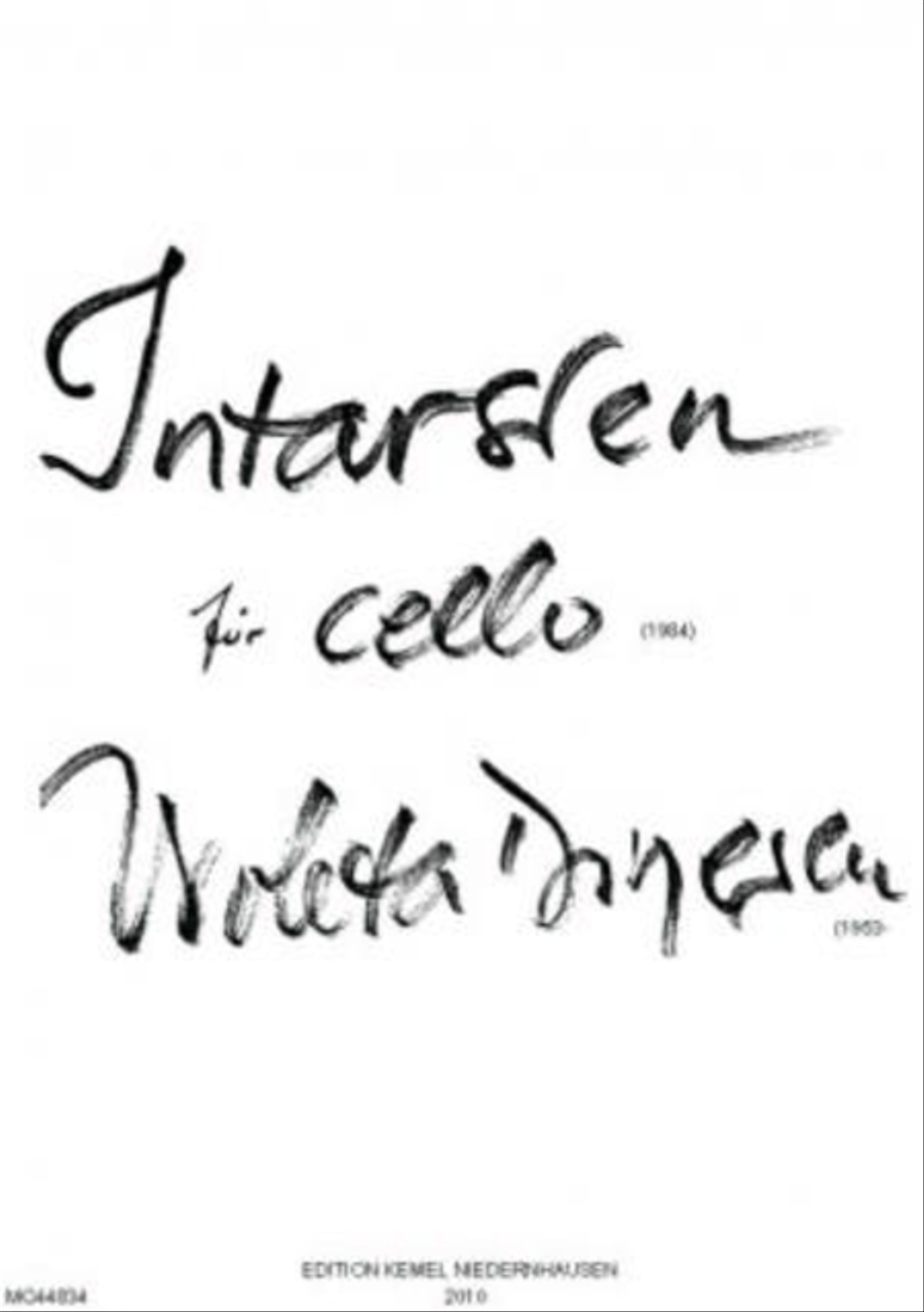 Intarsien Cello scores gallery preview page 1
