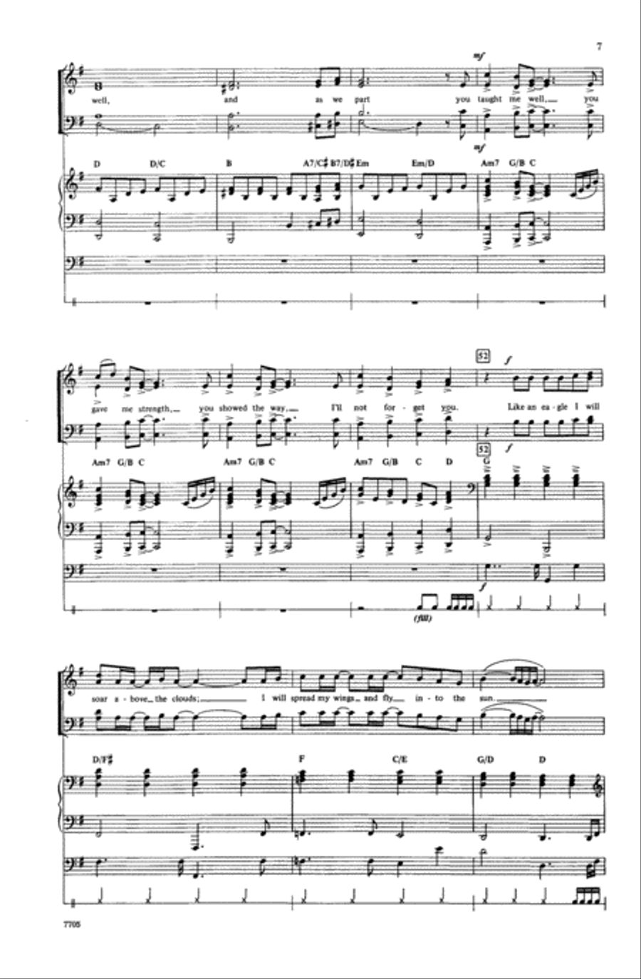 Like an Eagle Choir scores gallery preview page 5