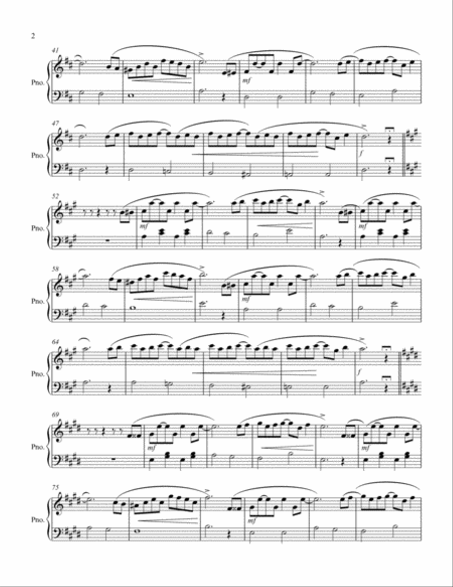 The Entertainer The Entertainer Easy Piano scores gallery preview page 2