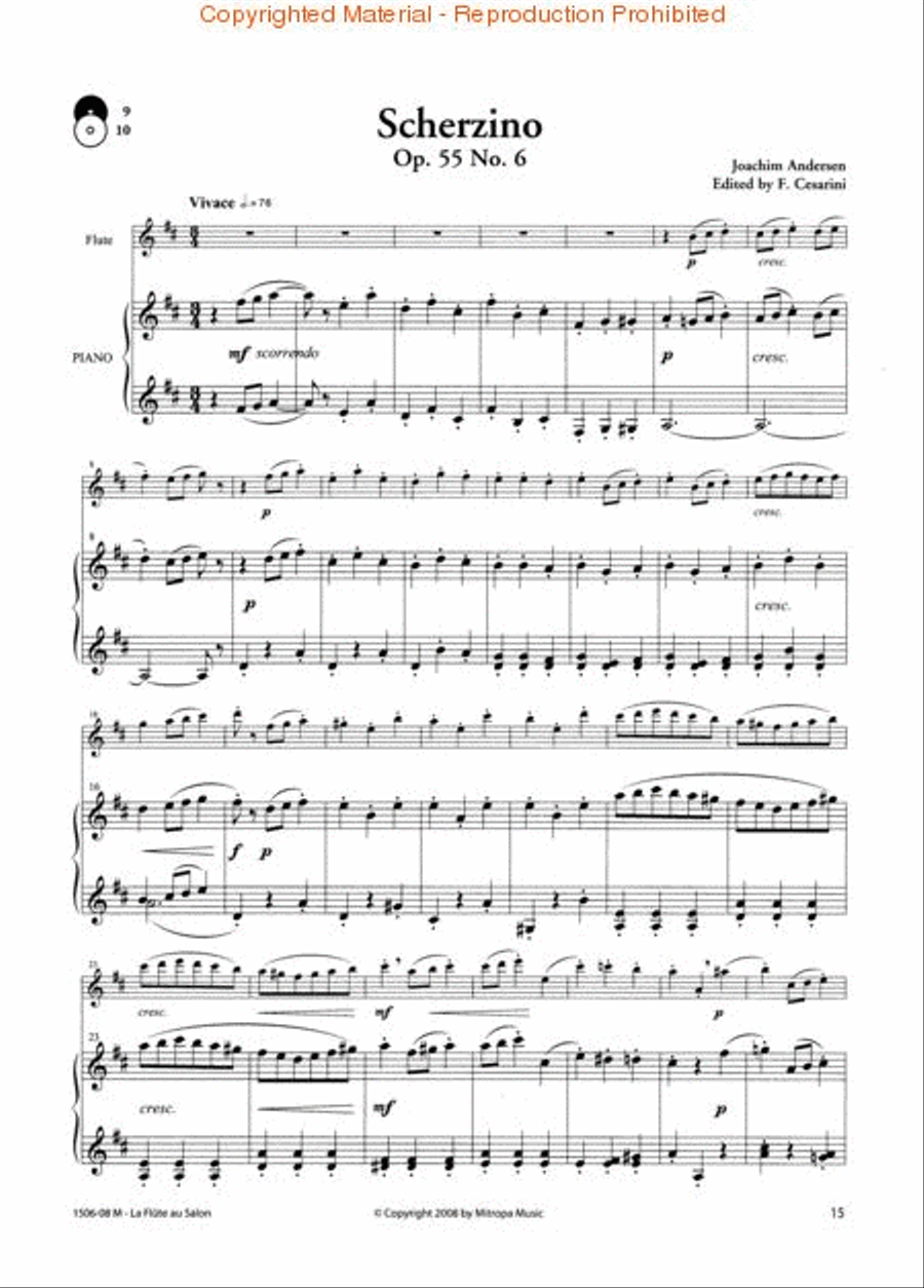La Flute au Salon Flute Solo scores gallery preview page 3