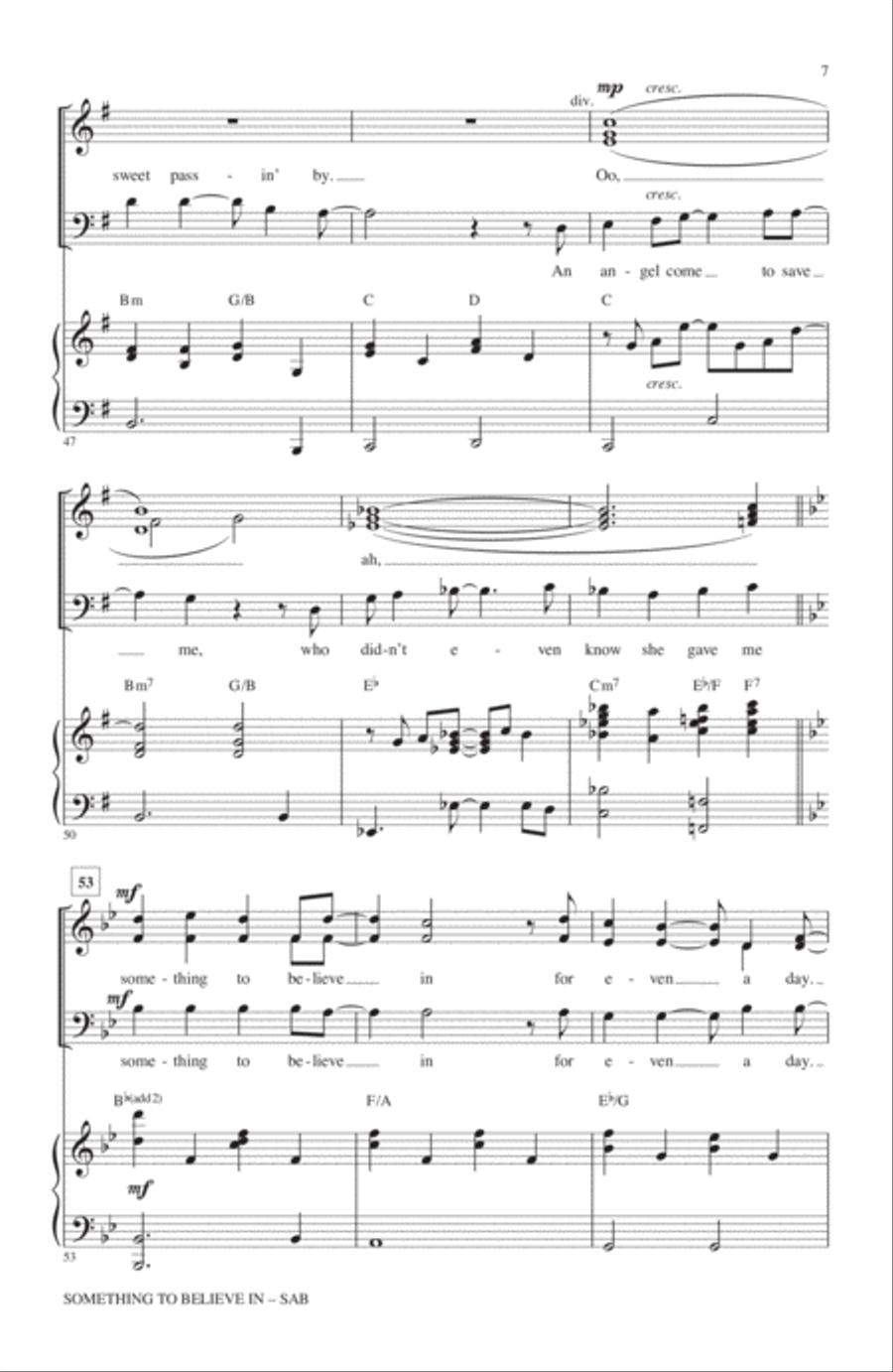 Something To Believe In Something To Believe In 3-Part scores gallery preview page 6