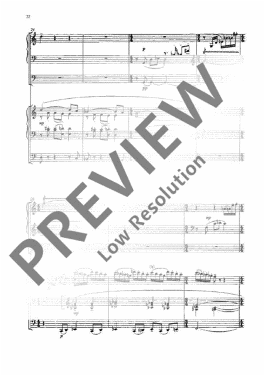 Ad missam Organ scores gallery preview page 19