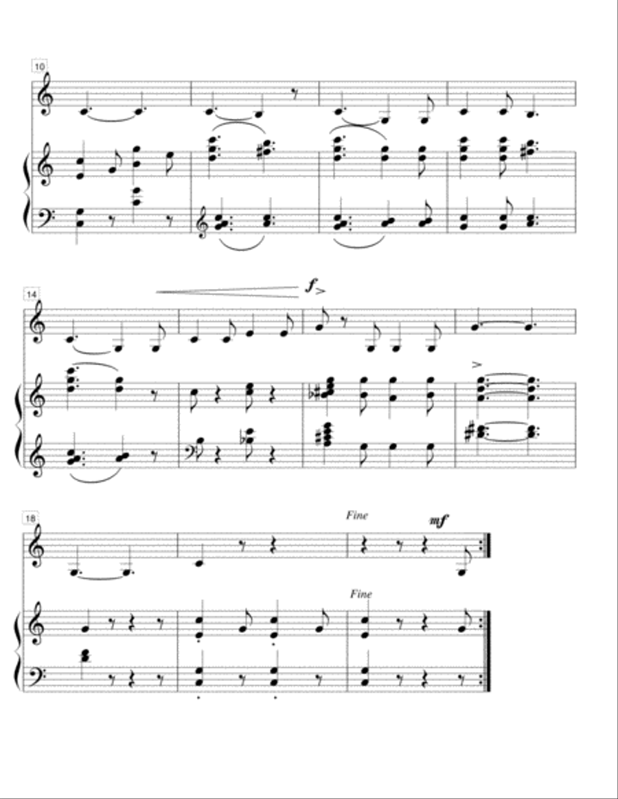 Pancho, the Parrot - violin/piano Violin Solo scores gallery preview page 2