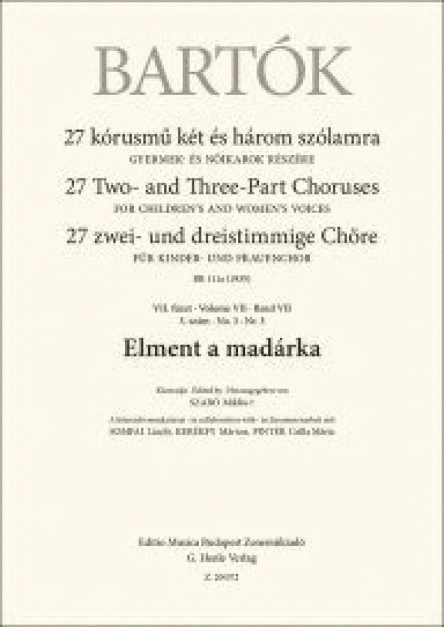 Elment a Madarka - BB111a